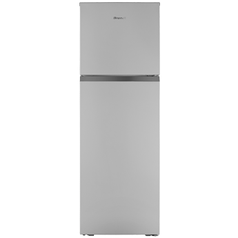 BRANDT Réfrigérateur Frigo Simple porte gris 327L Froid ventilé