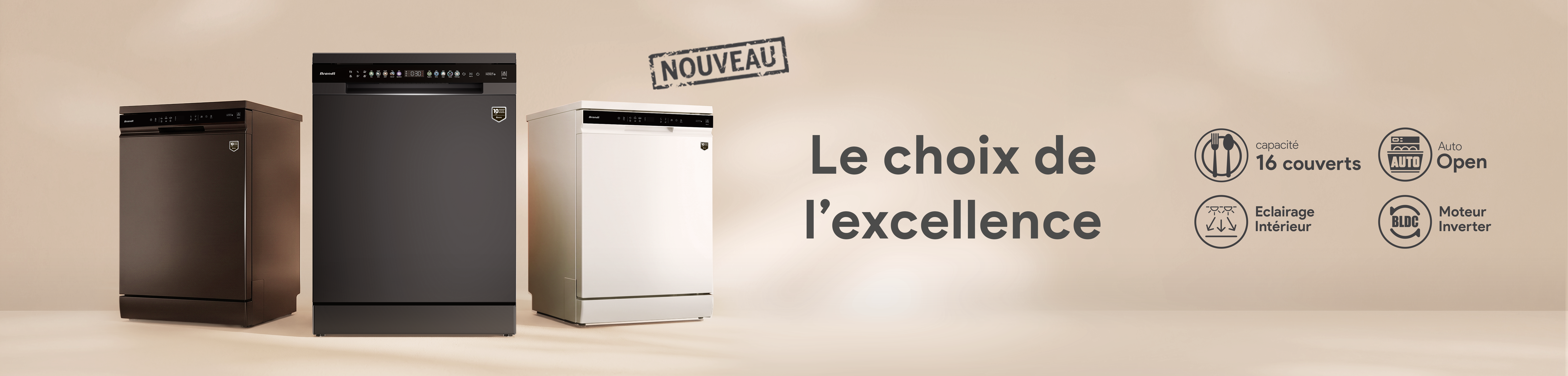 Nouvelle Gamme Lave Vaisselle